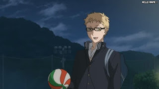 ハイキュー!! アニメ 第1期3話 月島蛍 ツッキー Tsukishima Kei CV.内山昂輝 | HAIKYU!! Episode 3