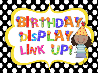 photo of: I'm Bloghoppin' Bloghop on Birthday Displays