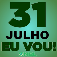manifestação MBL impeacment contra Dilma verde 31 julho