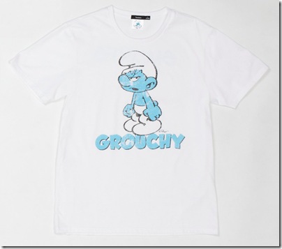 Man Smurf Print Tee 14 -  HKD 99