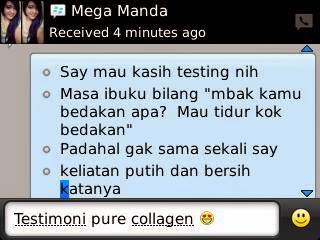 Testimoni Pure Collagen