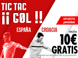 suertia promocion 10 euros España vs Croacia 11 septiembre