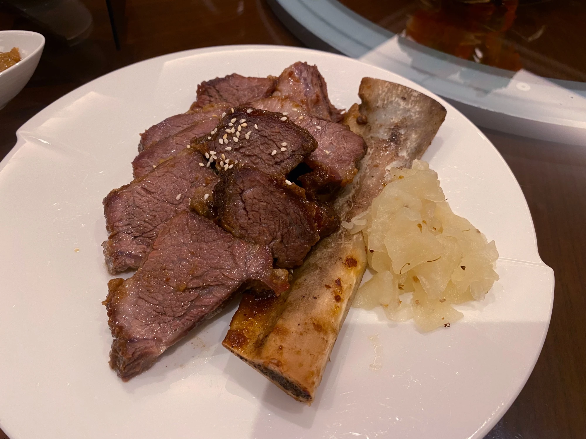 蘋果木燻牛肋排