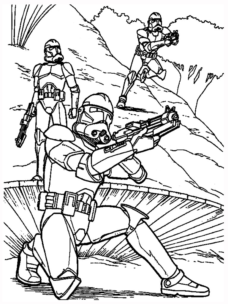Star Wars Coloring Pages For Kids 1