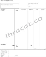 proforma invoice, order receipt