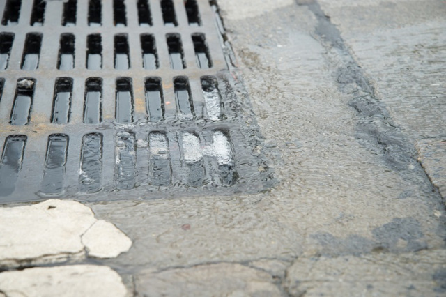 Blocked Stormwater Drain