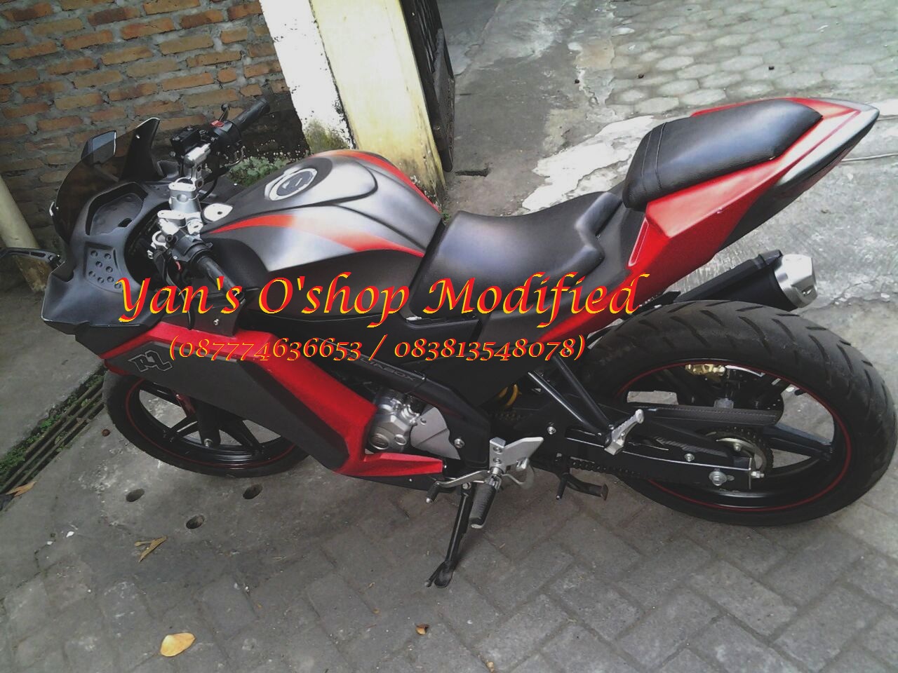 Yan s O Shop Variasi  Motor  FULLSET LENGKAP  BODY CUSTOM 