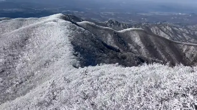 치악산 겨울 풍경