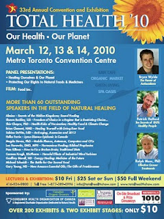 Total Health 2010 Poster: 33nd Annual Convention and Exhibition, Metro Toronto Convention Centre March 12, 13, 14, 2010