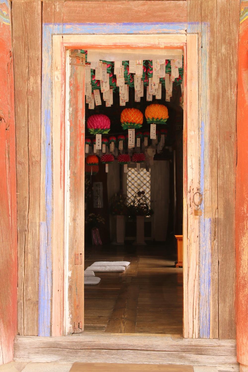 Temple door