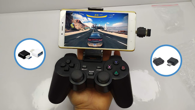 لوحة تحكم لاسلكية للألعاب الهواتف و التيفي بوكس - Wireless Gamepad 2.4G For PS3/PC/Android & TV Box