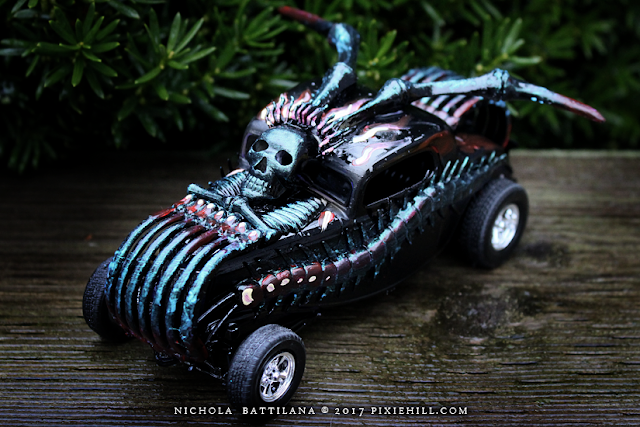 Halloween Hotrods: Dollarstore project with video tute • Nichola Battilana