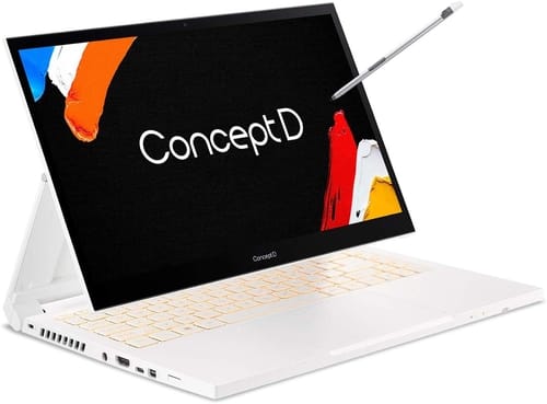 Review ConceptD 3 Ezel CC314-72G-72SX Creator Laptop