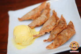 turon with ice cream