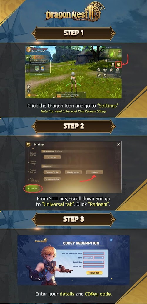 Step-by-Step Guide: How to Redeem a Dragon Nest 2 Evolution Code