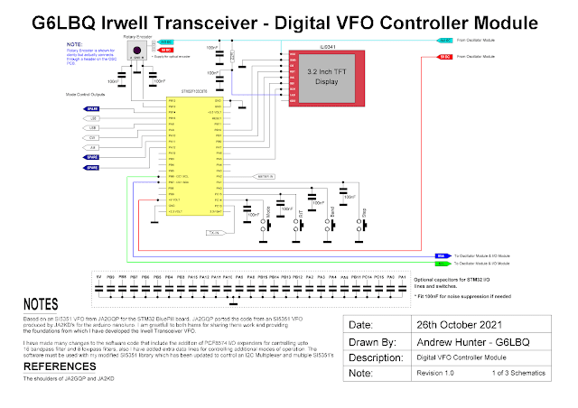 G6LBQ Si5351 VFO Controller