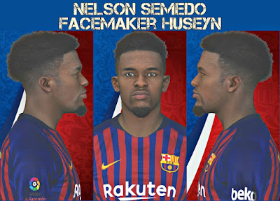 PES 2017 Faces Nelson Semedo by Huseyn