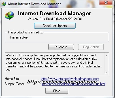 Download internet download manager 6.14 build 3 full patch, software ampuh untuk membantu mempercepat download file anda