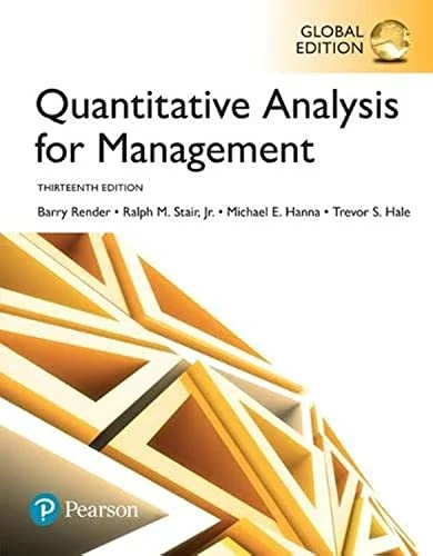 Download Quantitative Analysis for Management, Global Edition PDF