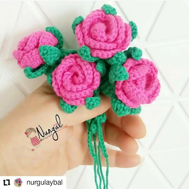 Ideas y Tutoriales de Flores a Crochet