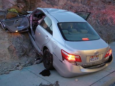 Toyota Camry Crash in Utah pics