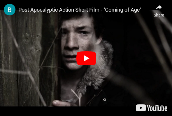 Post Apocalyptic Action Short Film Coming of Age by Ben Goodger featuring kid actor Toby Goodger