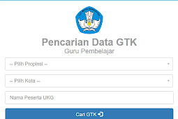 Cara Mencari No Peserta UKG Guru Pembelajaran 2017