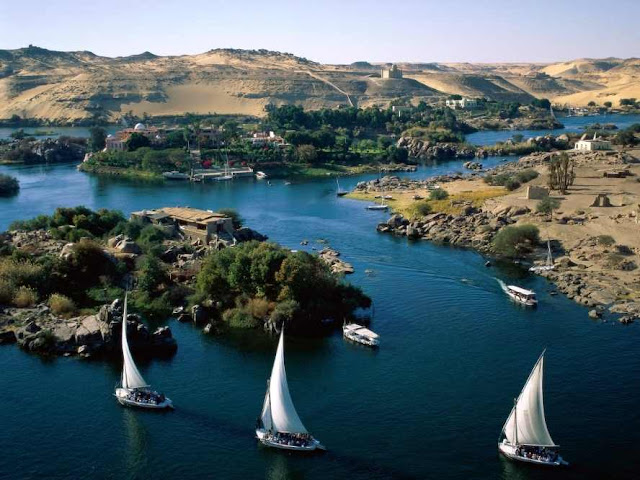 Nile Felucca to the Nubian Village