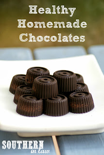 Healthy Homemade Coconut Oil Chocolates Recipe