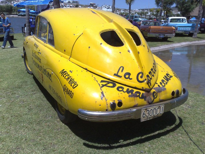  Tatra which supposedly took part in the 1989 La Carrera Panamericana