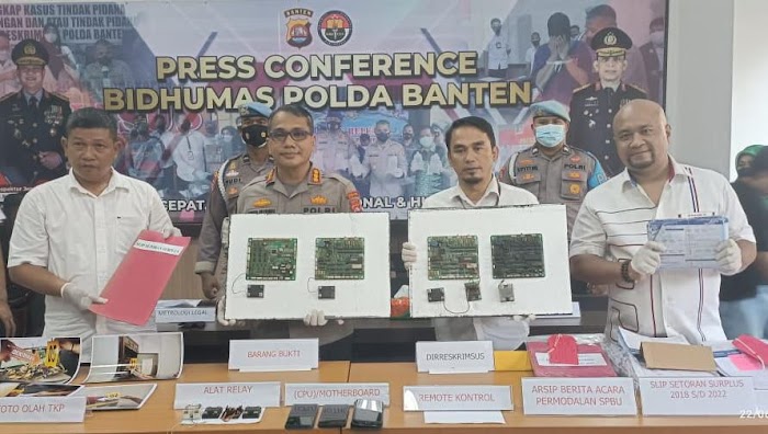 Untung 7 Milyar, Pelaku Kecurangan Perdagangan BBM Ditangkap Polda Banten