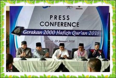 Gerakan 2000 Hafizh Quran Di Apresiasi Bank Nagri