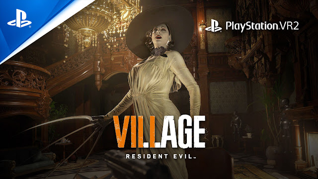 resident evil village launch title playstation vr2 re8 gold edition psvr2 release date ps5 dlc vr mode february 22, 2023 survival horror capcom