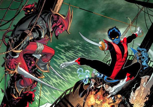 Nightcrawler (Kurt Wagner) Comic Character Review - Nightcrawler Vs His Father