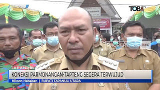 Nikson Nababan Segera Wujudkan Koneksi Jalan Antara Parmonangan Menuju Tapteng