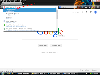 Open Blogger Website in Browser