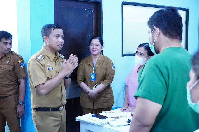 Tinjau RSUD dr. Kumpulan Pane dan TC, Pj Walikota Tebingtinggi Sampaikan Ini