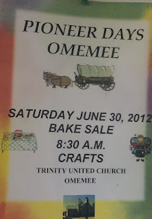 image Rinty United Church Pioneer Days Poster
