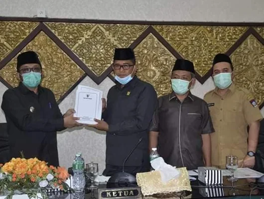 DPRD Kota Padang Gelar Rapat Paripurna Penyampaian Nota Pengantar Keuangan RAPBD TA 2021