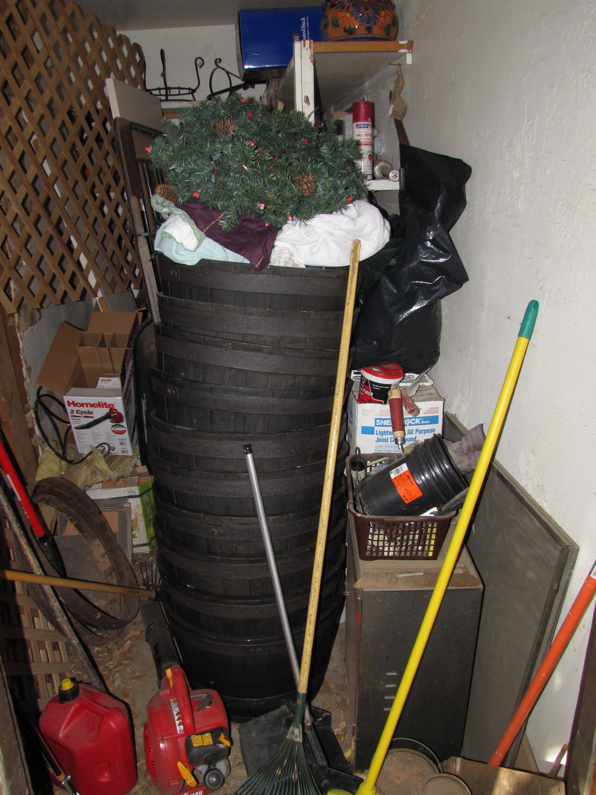 Whiskey Barrel Planter