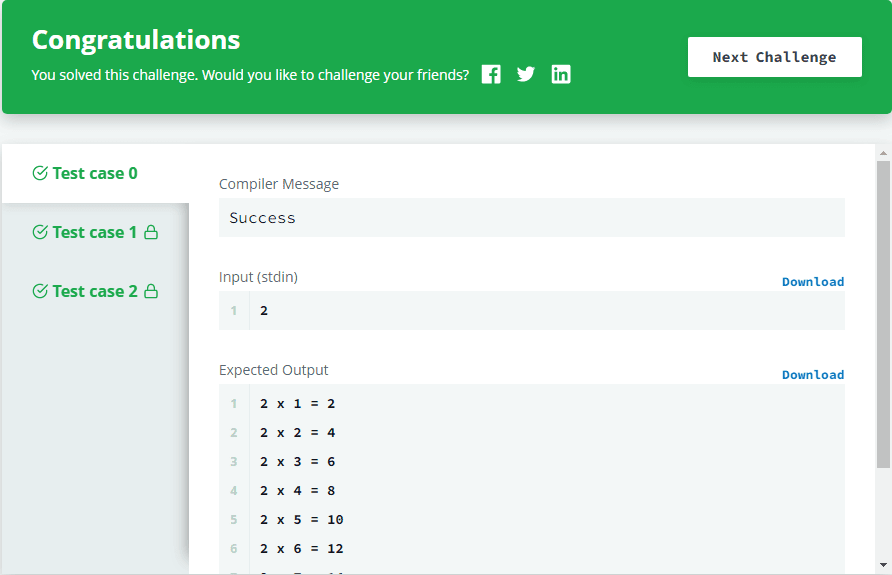 Day 5 Loops in Python Hackerrank Solution