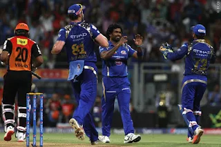 Lasith Malinga 4-23 - MI vs SRH 23rd Match IPL 2015 Highlights