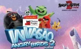 Fase 2 Promoção Divino Fogão Invasão Angry Birds 2 O Filme - Copos Colecionáveis