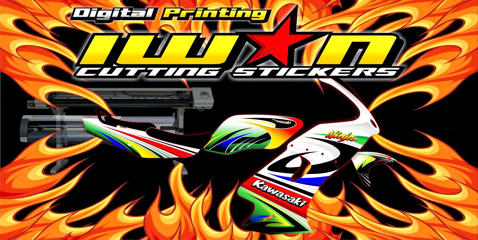 Iwan Cutting Sticker Desain Cutting Sticker Yamaha Jupiter Z