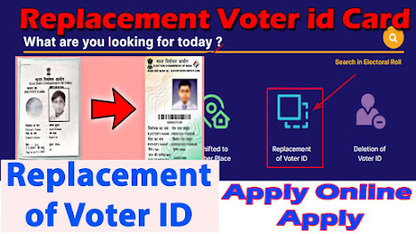 Apply Replacement Voter Id Card Online Application