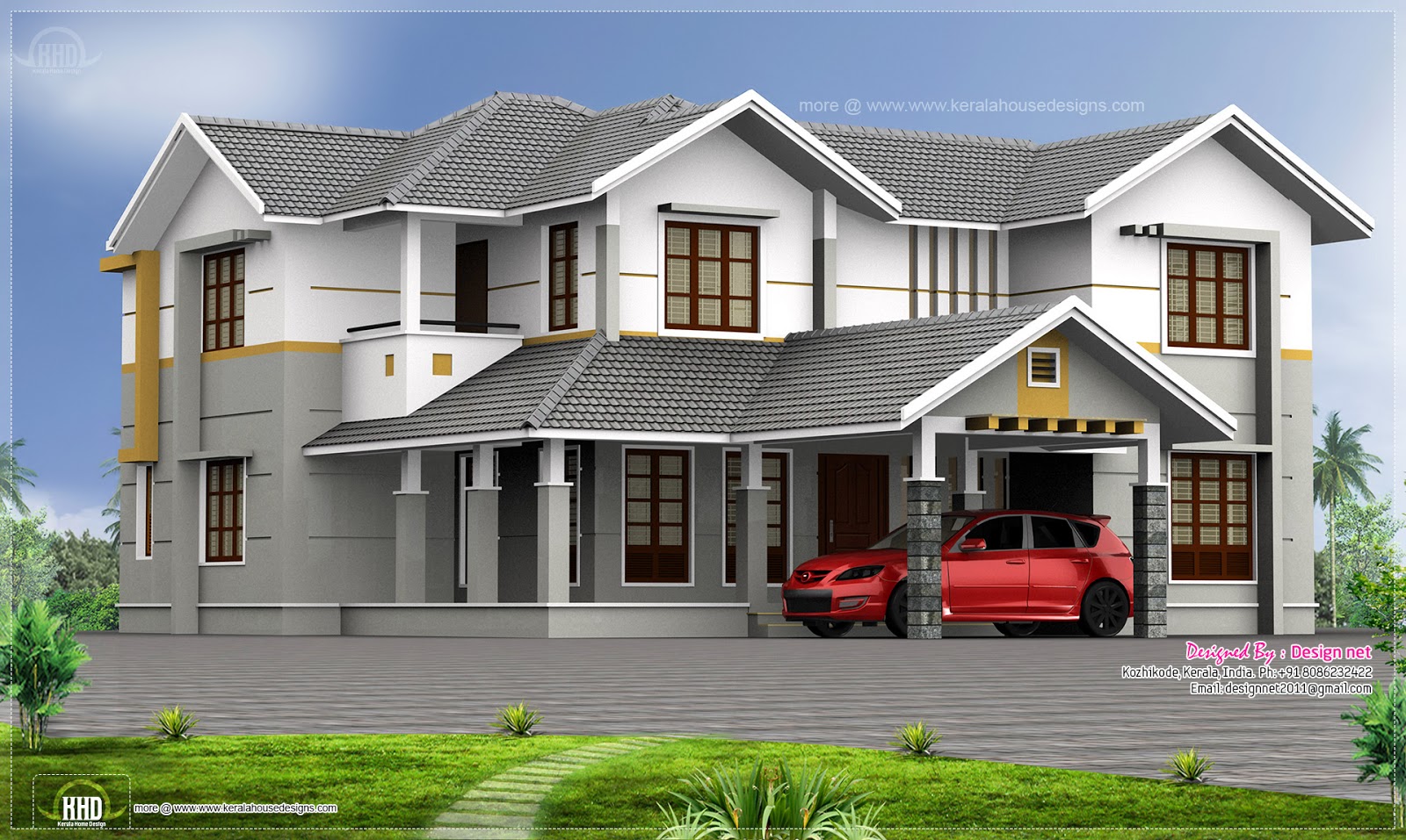  Vastu  based home  with double height living room Kerala  