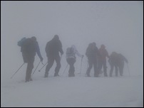 uscita dal rifugio