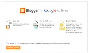 Cara mudah daftar Google Adsense melalui Blogspot