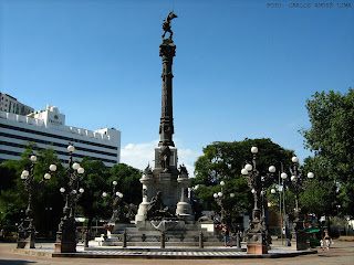 Monumento ao Dois de Julho na Praça do Campo Grande, Salvador