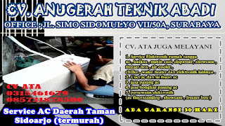 Service AC Daerah Taman Sidoarjo (termurah)